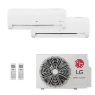 Ar-condicionado LG Bi Split Dual Inverter 9.000 + 12.000 BTUs