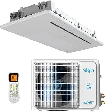 Ar-Condicionado Cassete Elgin Inverter 1 Via One 12000 BTU/h