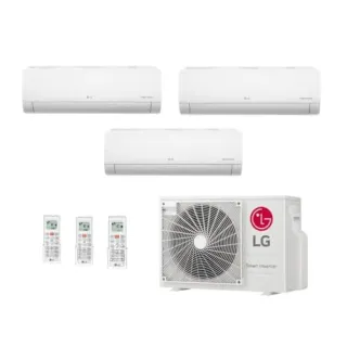 Ar-condicionado LG Multi Split Inverter 3 evaporadoras