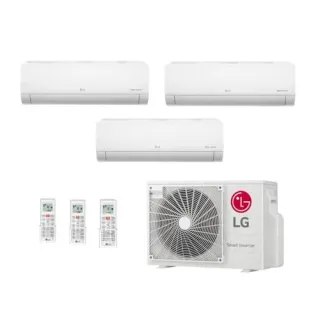 Ar-condicionado LG Tri Split Inverter 2x9.000 + 12.000 BTUs