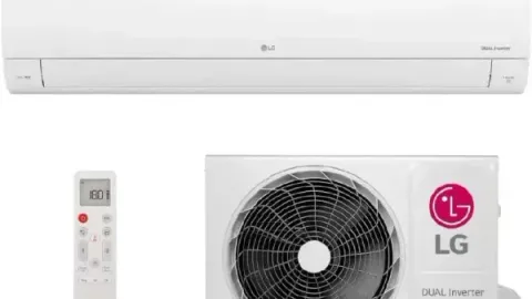 Ar-condicionado LG quente e frio