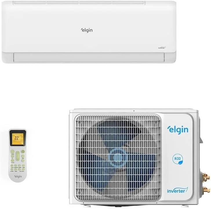 Ar-condicionado Elgin Eco III Inverter Wi-Fi Quente e Frio 12.000 BTUs