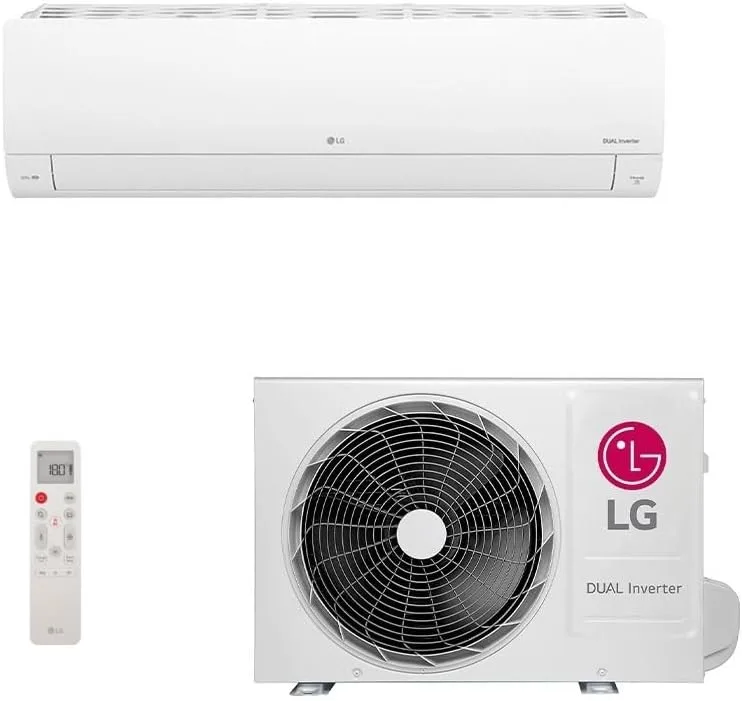 Ar-condicionado LG Dual Inverter Voice AI Quente e Frio 9.000 BTUs