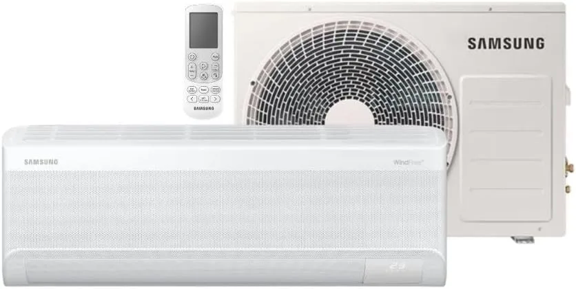 Ar-condicionado Samsung WindFree AI Pro Inverter Quente e Frio 12.000 BTUs